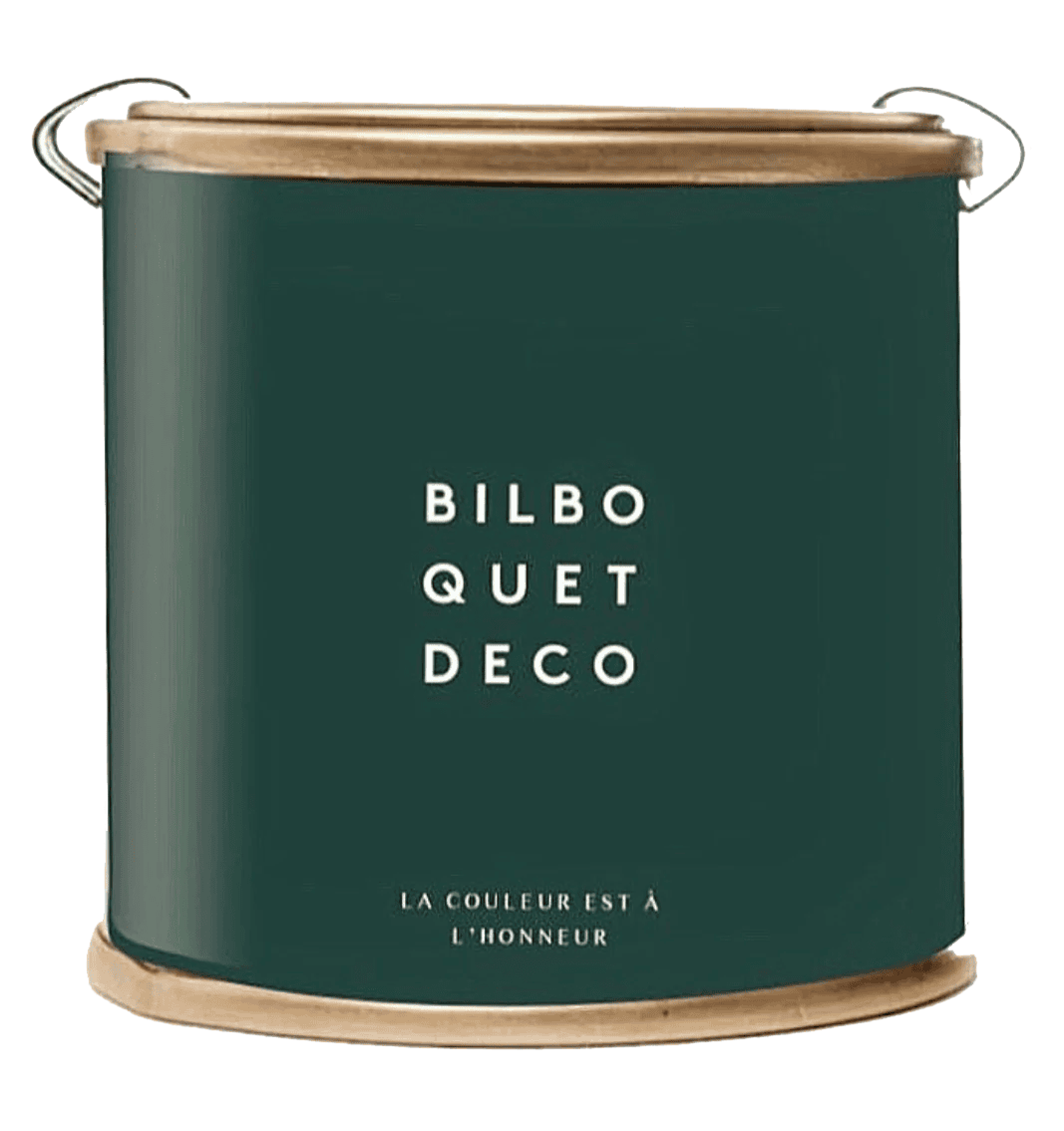 Aménagement bureau pour Bilboquet Déco, entreprise de peinture connue sur instagram